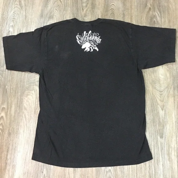 Pro Cali Men Black Tee Don't Trust Anyone Illuminati Eye Shirt Cotton 2XL Tall - Picture 5 of 8